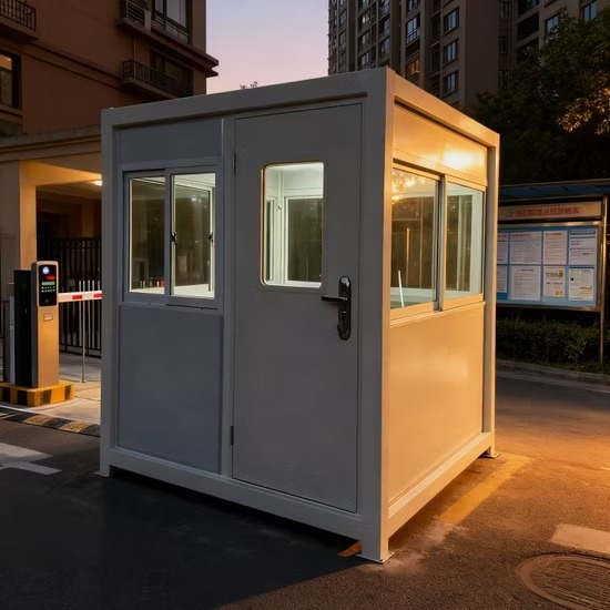 Pre-Fabricated Security Booth — view 2