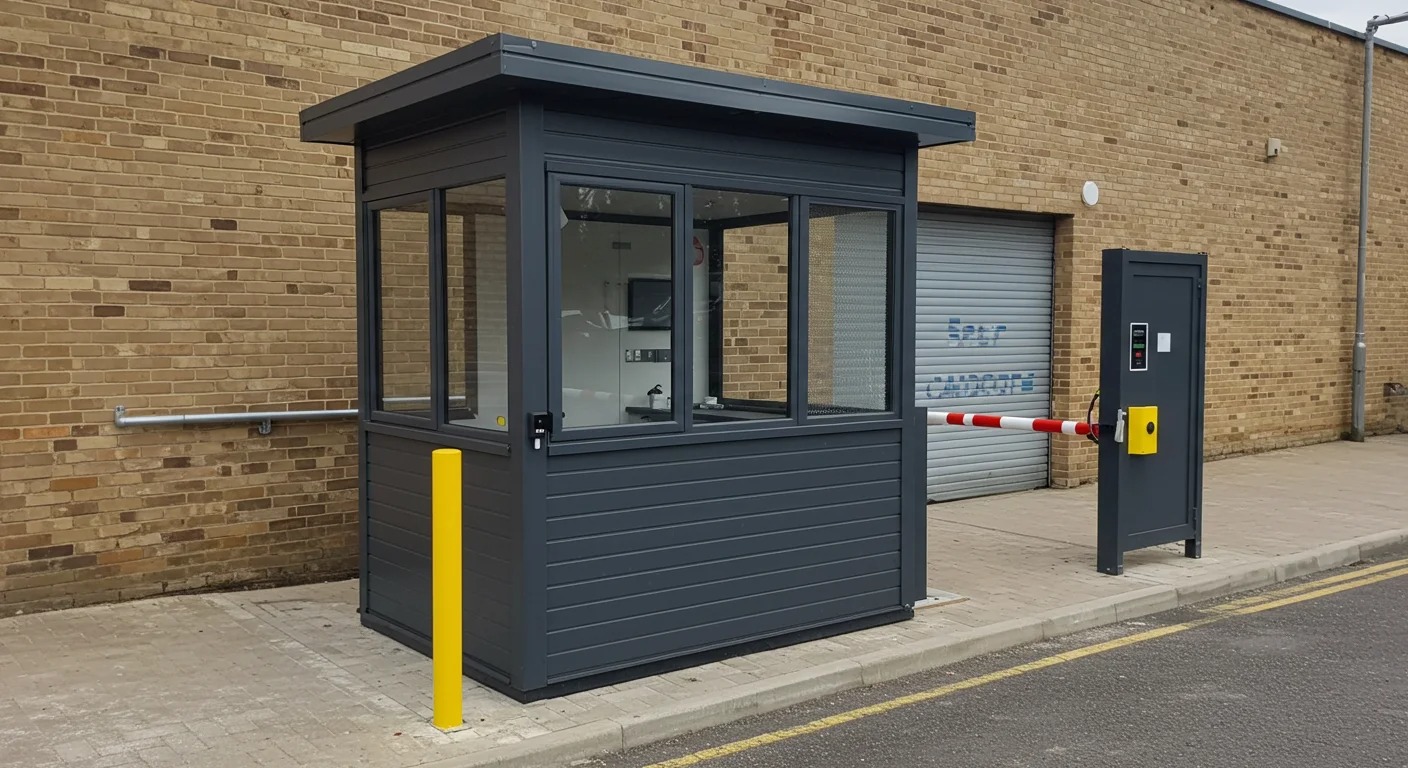 Pre-Fabricated Security Booth — view 4