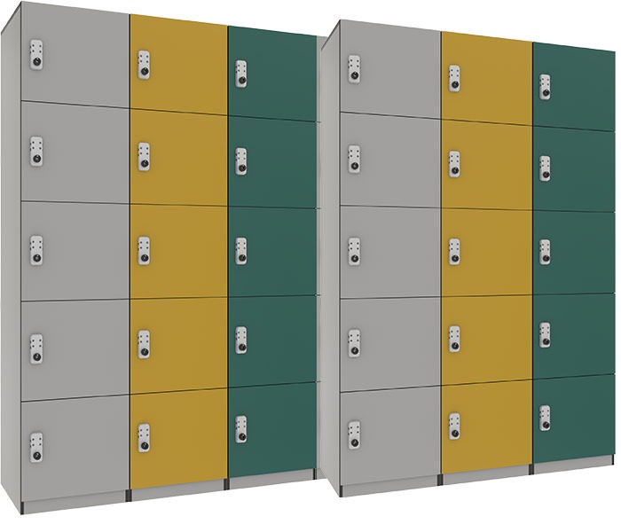 FRP Uni & School Lockers — view 1