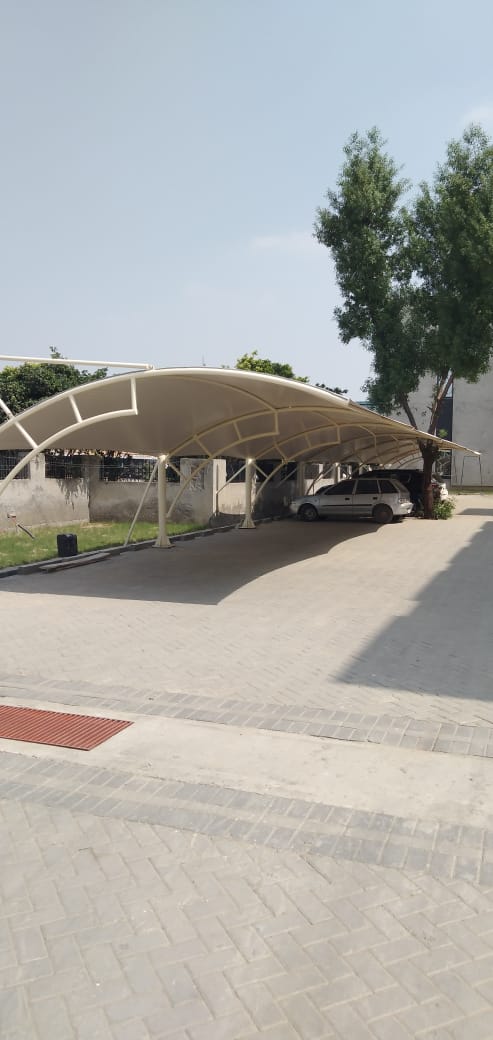 SS + FRP Tensile Shed — view 2